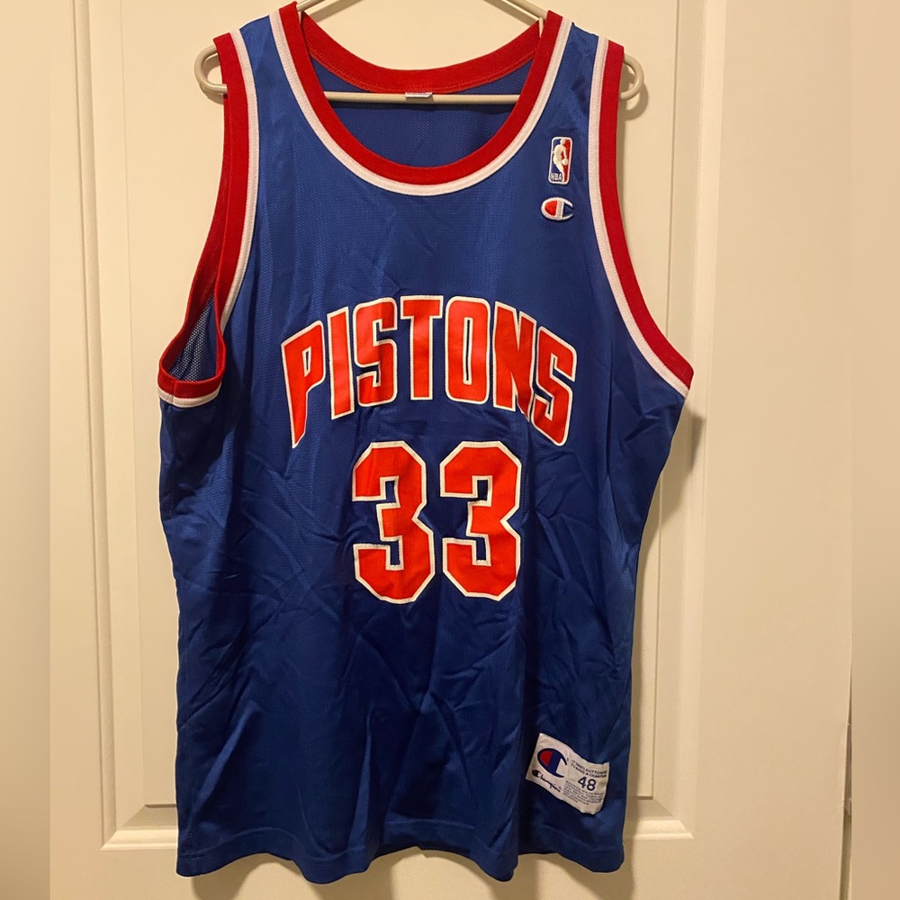 Detroit Pistons vintage Grant Hill Jersey